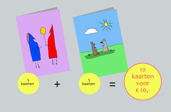 Set | 10 kaarten | Timon en Fedde